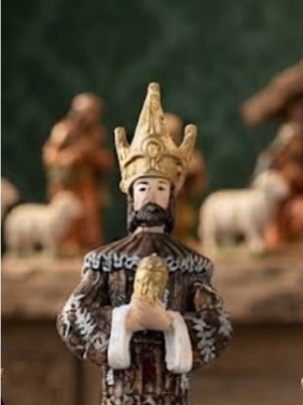 King ⚜️👑⚜️ from Nativity scene three kings